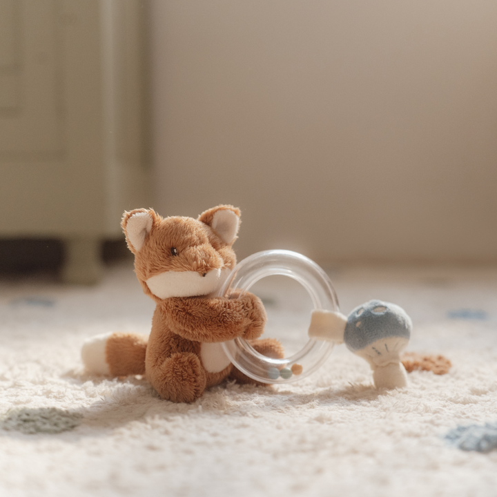 Little Dutch Fox Ring Rattle – Forest Friends