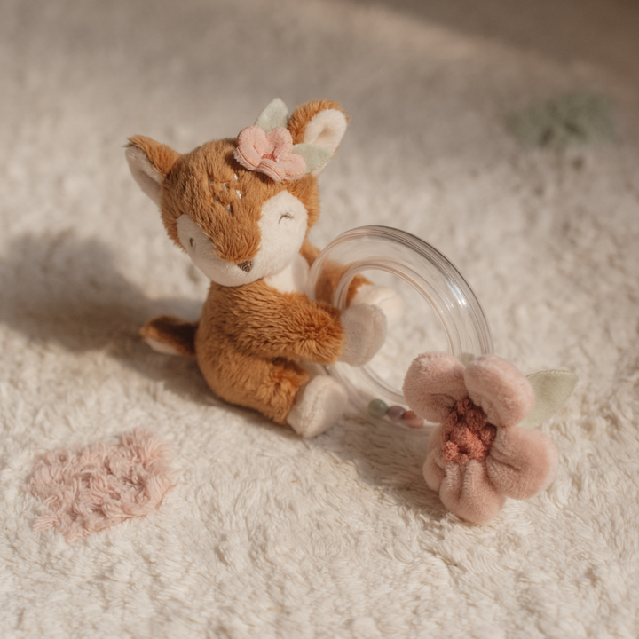 Little Dutch Deer Ring Rattle – Fairy Garden