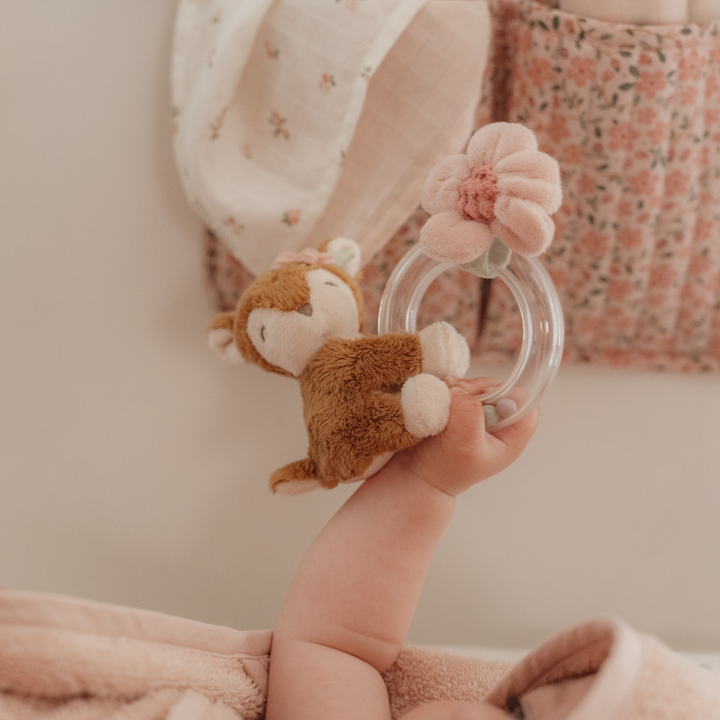 Little Dutch Deer Ring Rattle – Fairy Garden