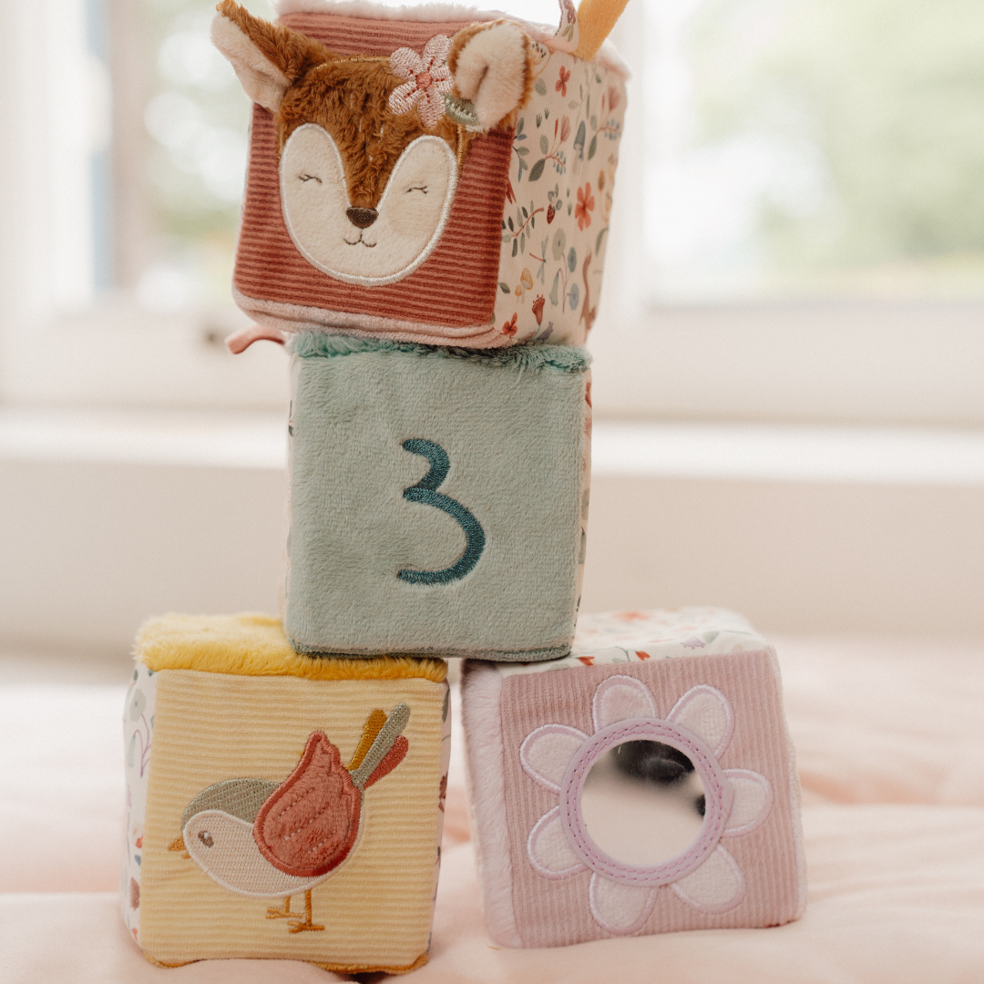 Little Dutch Soft Cubes – Fairy Garden (Set of 4)