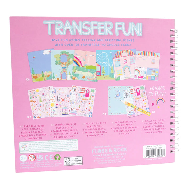 Floss &amp; Rock Transfer Fun – Rainbow Fairy