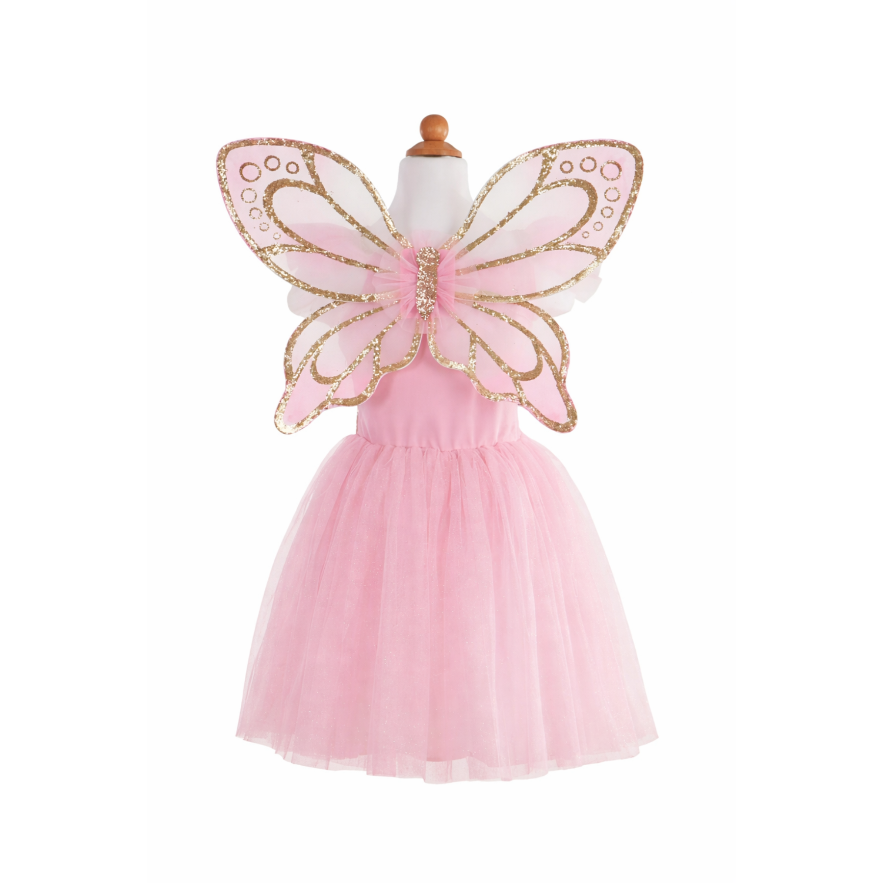 Great Pretenders Gold Butterfly Dress with Wings
