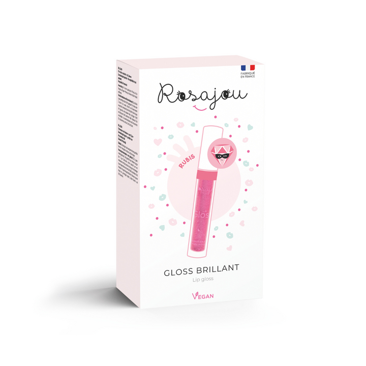 Rosajou Vegan Lip Gloss – Ruby