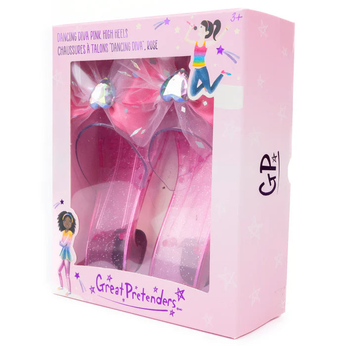 Great Pretenders Dancing Diva High Heels – Pink