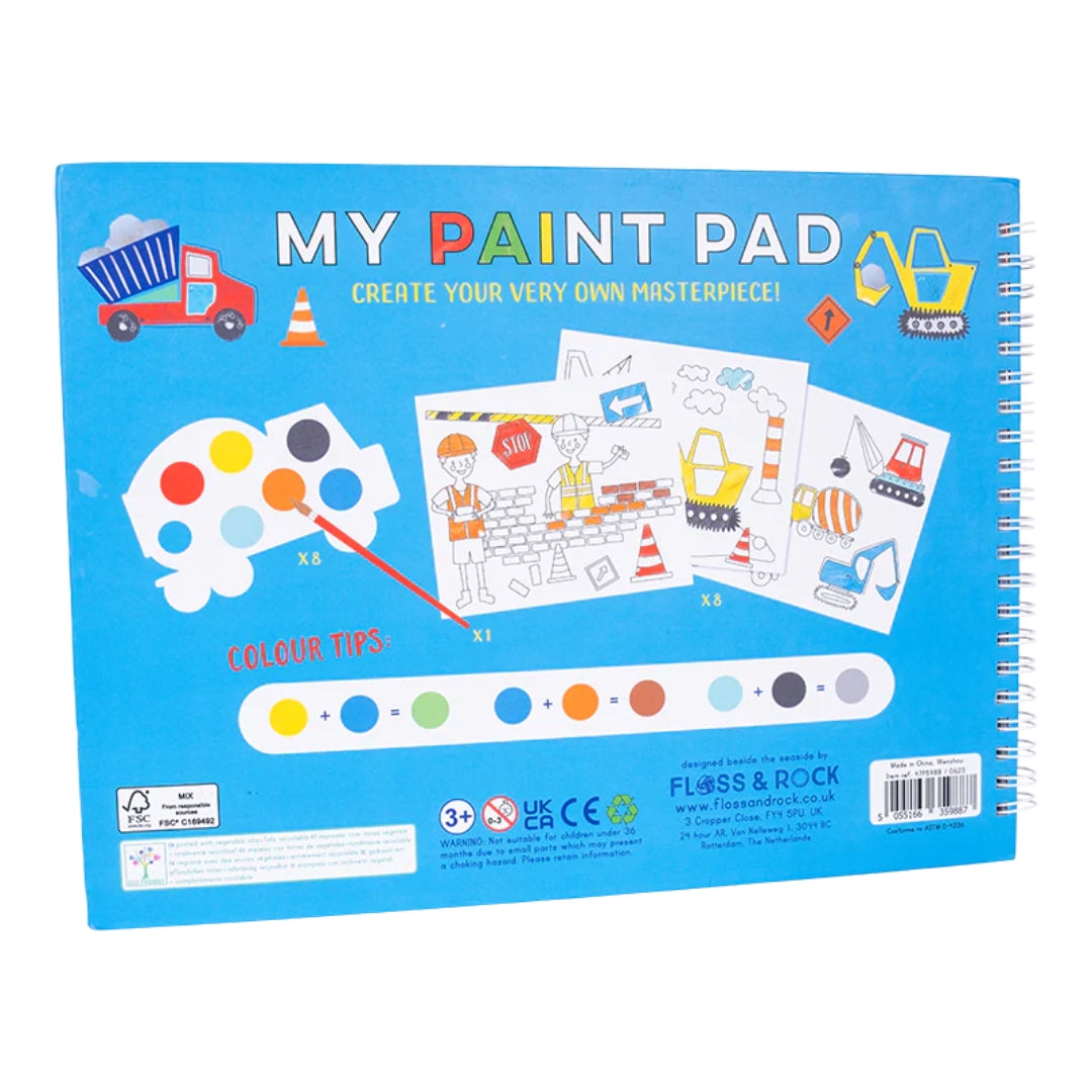 Floss &amp; Rock My Paint Pad – Construction