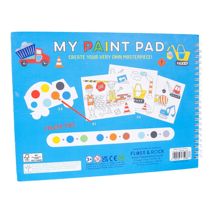 Floss &amp; Rock My Paint Pad – Construction