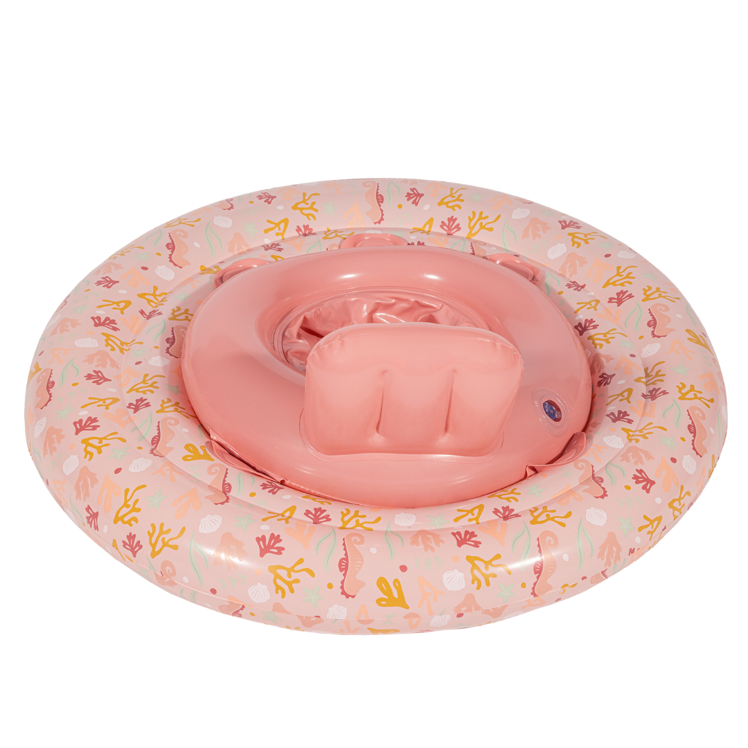 Little Dutch Inflatable Baby Float – Ocean Dreams Pink