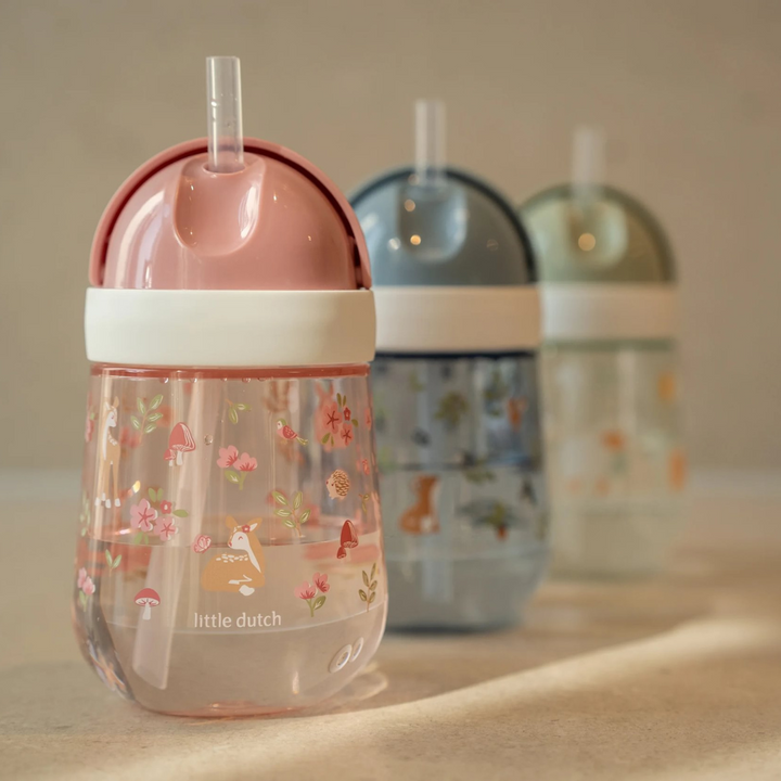 Little Dutch x Mepal Mio Straw Cup – Fairy Garden