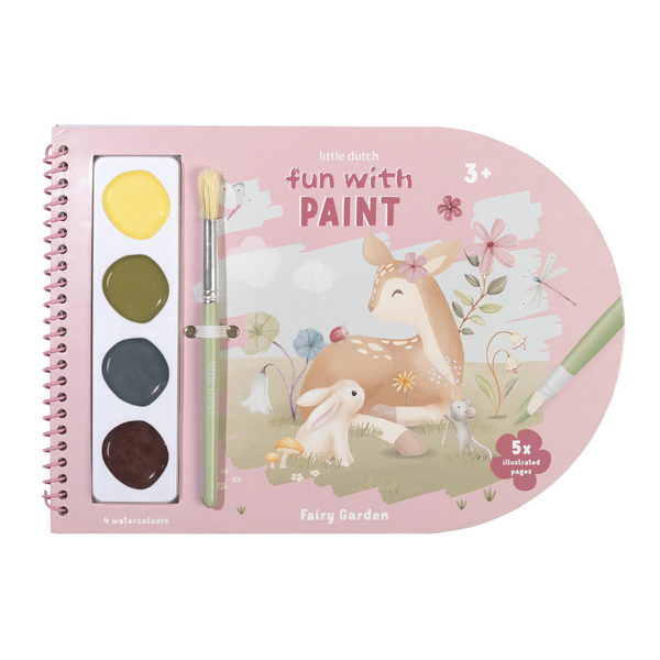 Little Dutch Paint Book – Fairy Garden