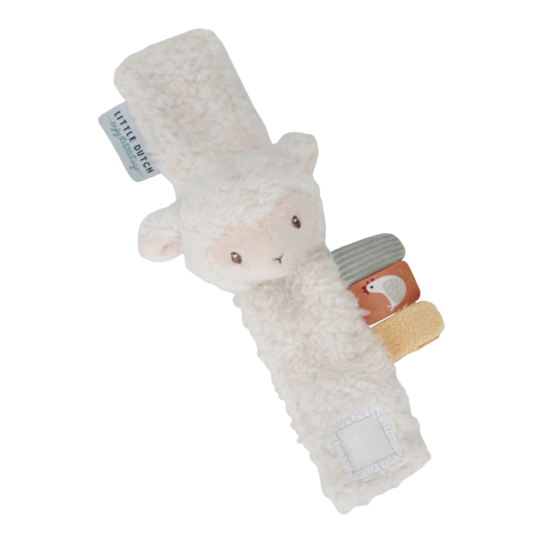 Little Dutch Sheep Wrist Rattle – Little Farm