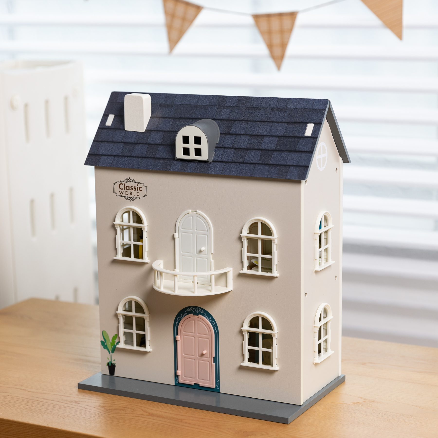 Classic World Vintage Wooden Dollhouse
