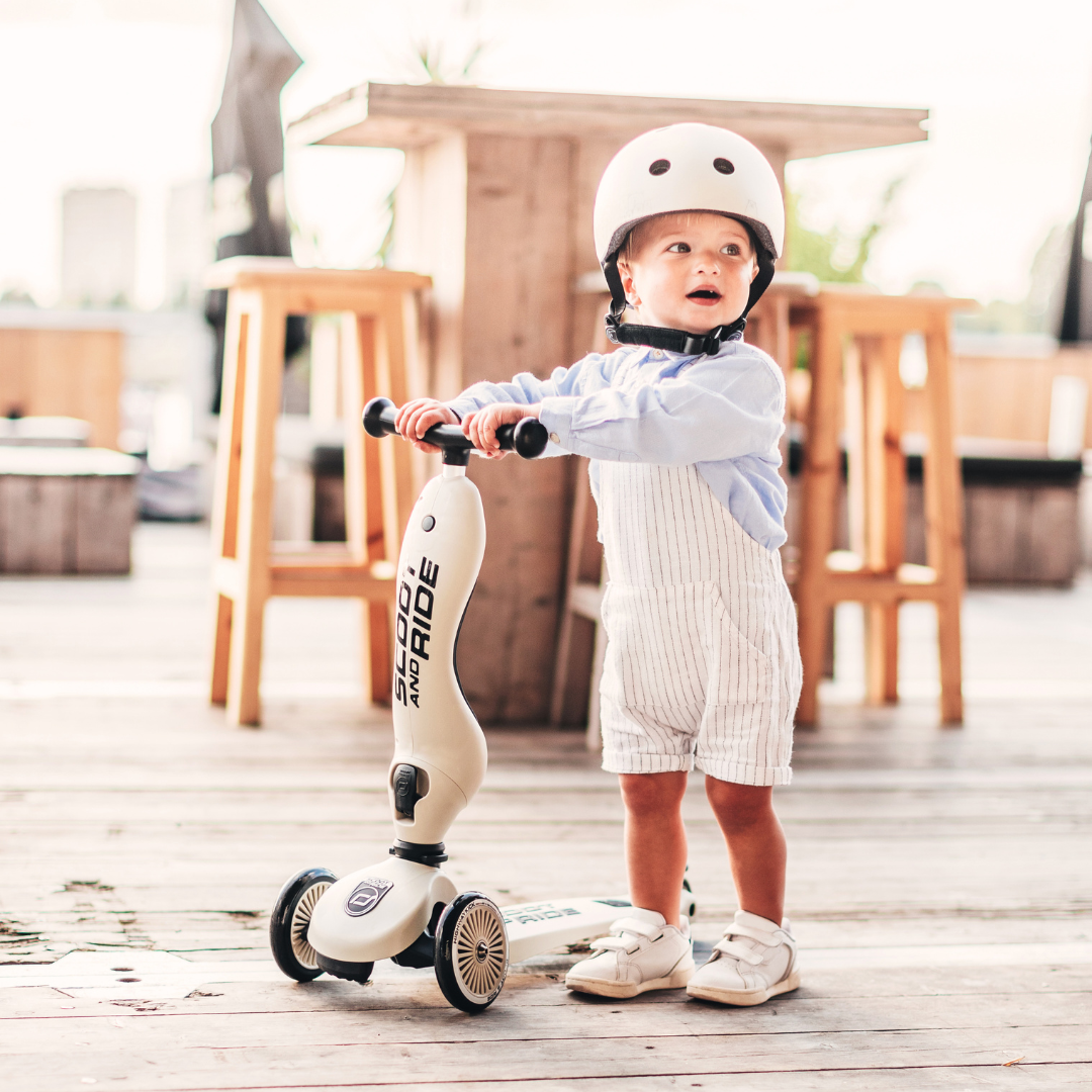 Scoot And Ride 2-in-1 Balance Bike & Scooter Highwaykick 1 – Ash