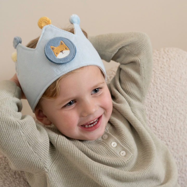 Little Dutch Birthday Crown – Blue