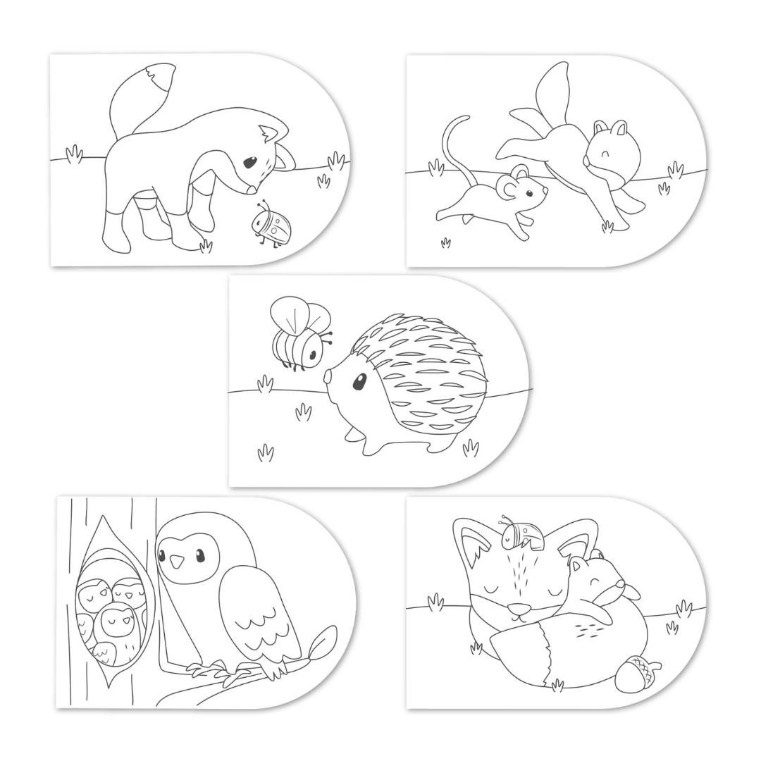 Little Dutch Paint Book – Forest Friends