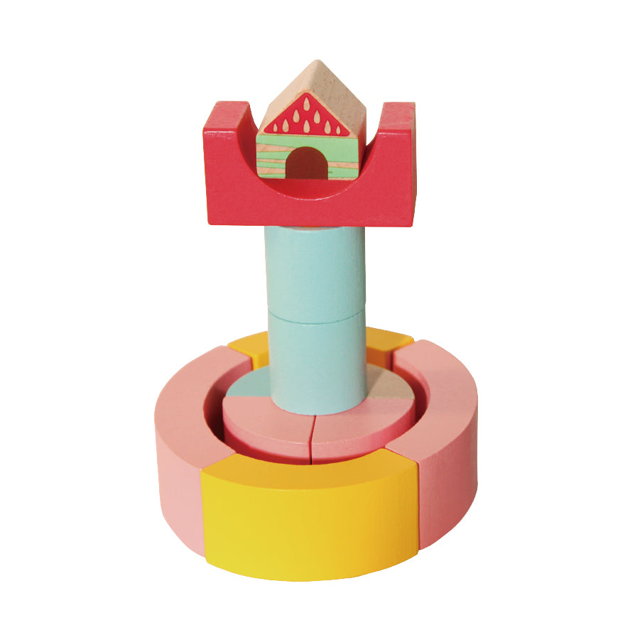 Classic World Rainbow Garden Building Blocks (60 Piece)