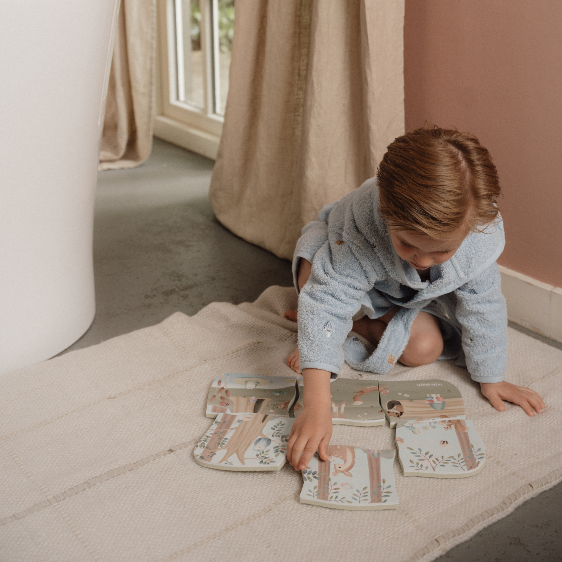 Little Dutch Bath Foam Puzzle – Forest Friends