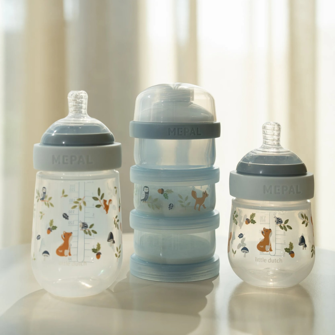 Little Dutch Mepal Milk Powder Dispenser – Forest Friends (3 piece)