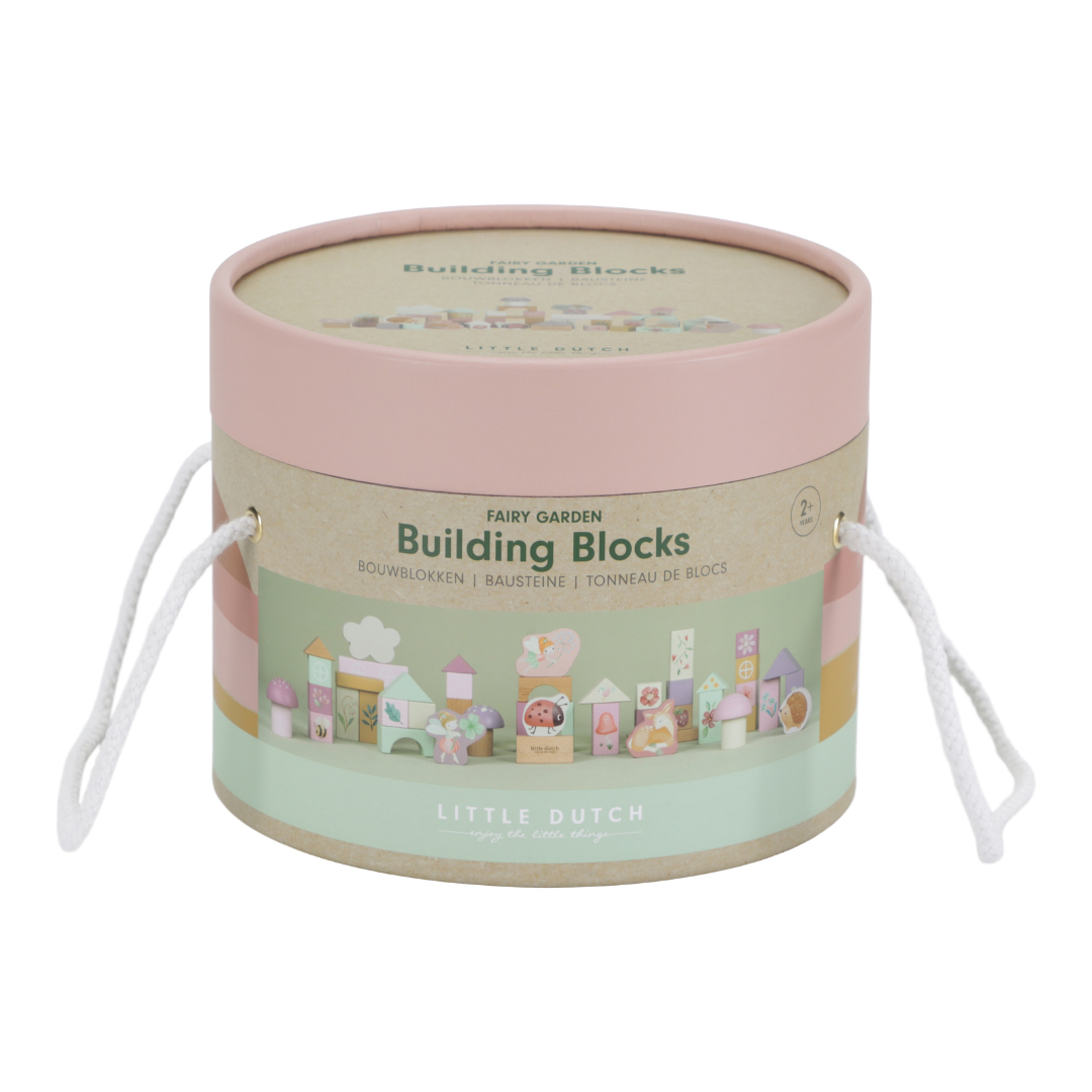 Little Dutch Building Blocks in Barrel – Fairy Garden