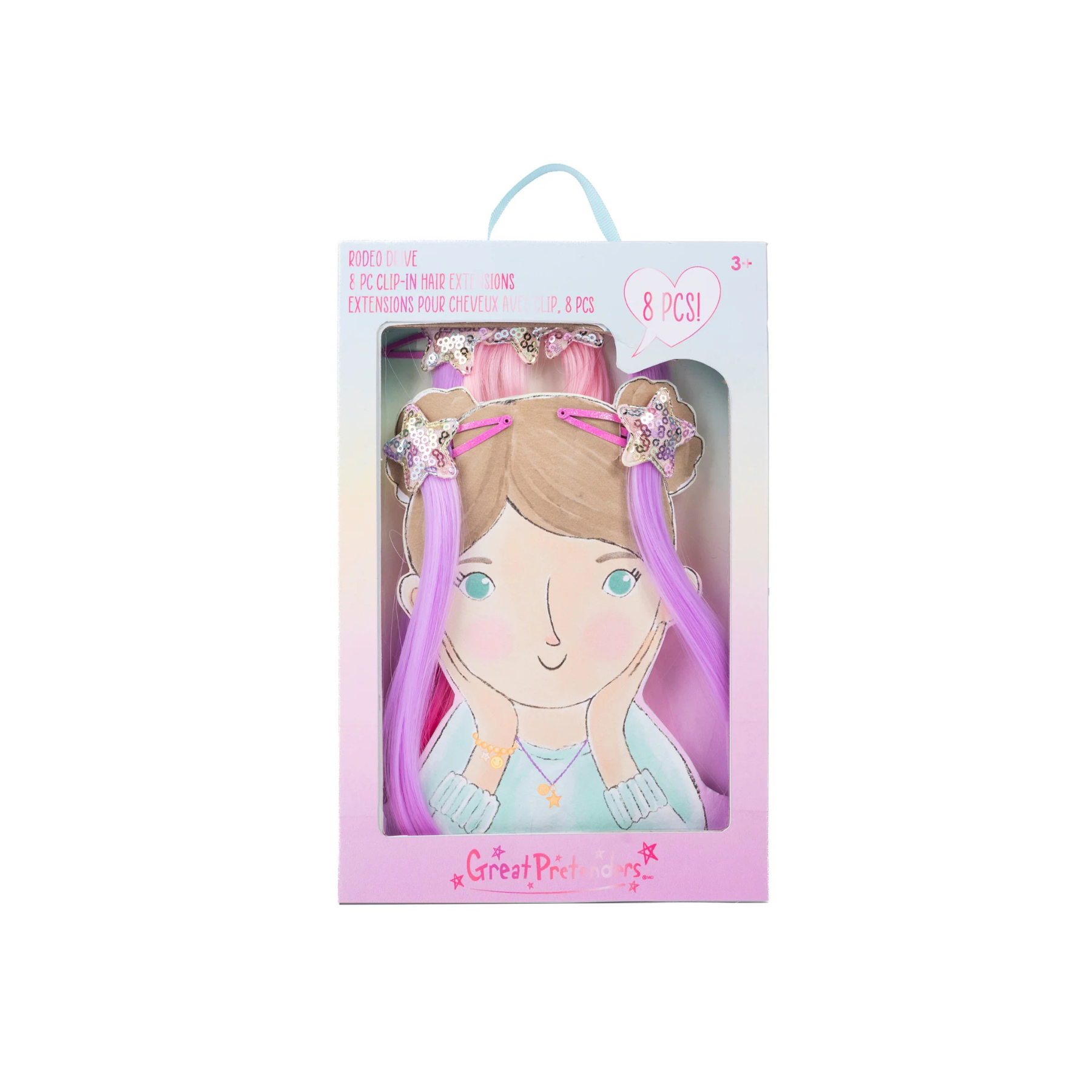 Great Pretenders Rodeo Drive Clip-in Extensions Set (8 Piece)