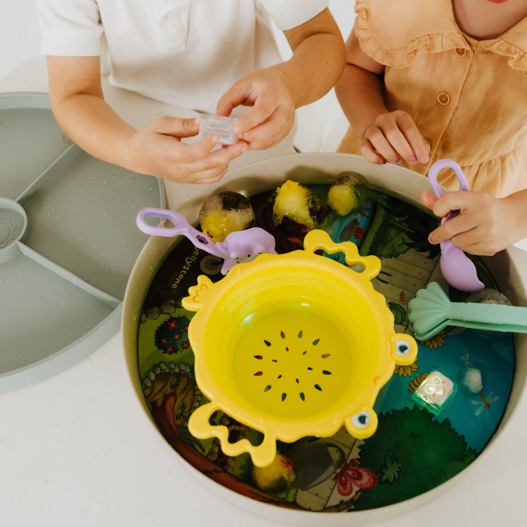 Jellystone Designs Sensory Play Tray – Sage