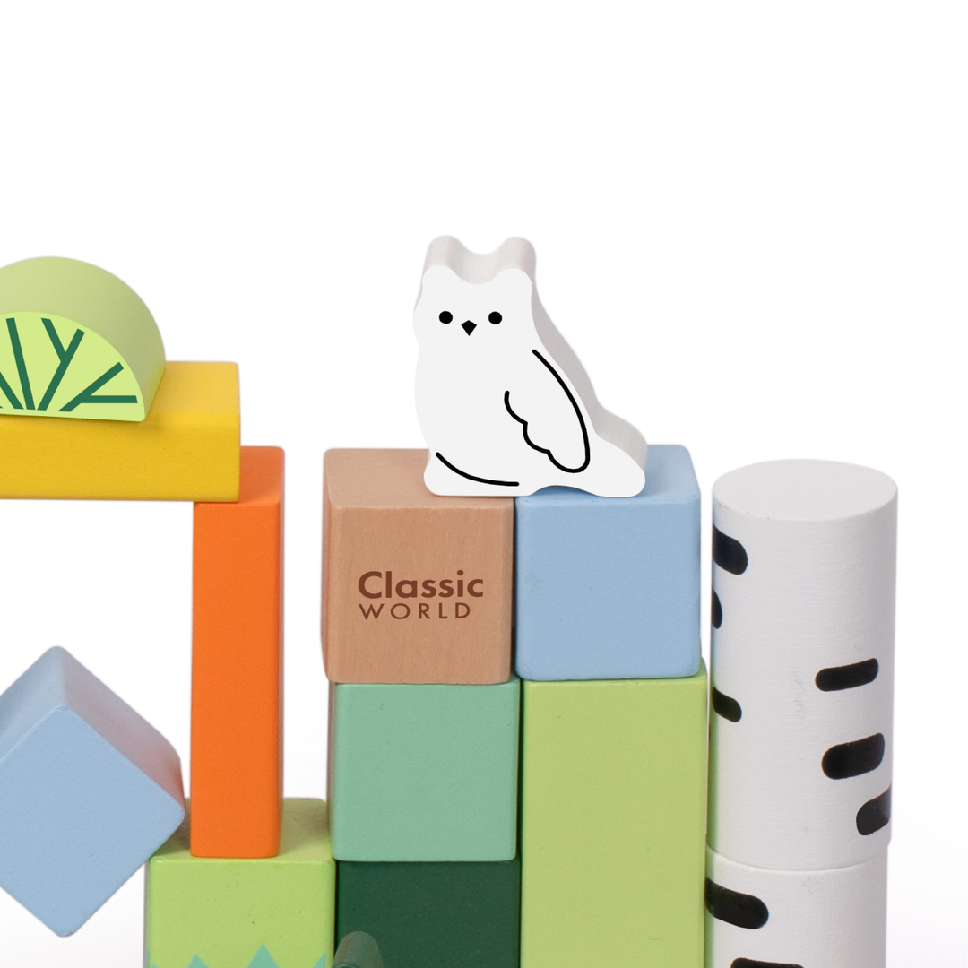 Classic World Forest Building Blocks (50 Piece)
