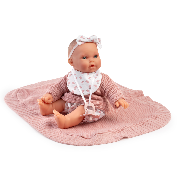 Antonio Juan Soft Baby Crying Doll with Blanket – Kika