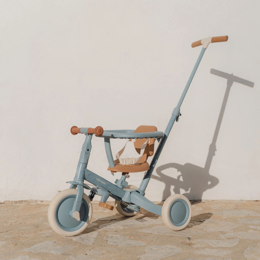 Little Dutch 4-in-1 Tricycle – Safari Blue