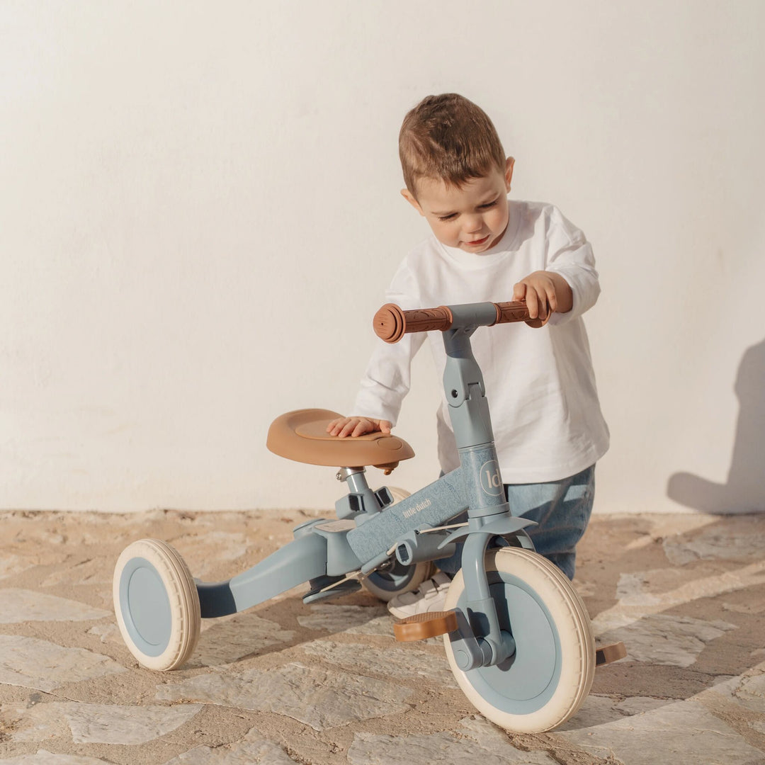 Little Dutch 4-in-1 Tricycle – Safari Blue