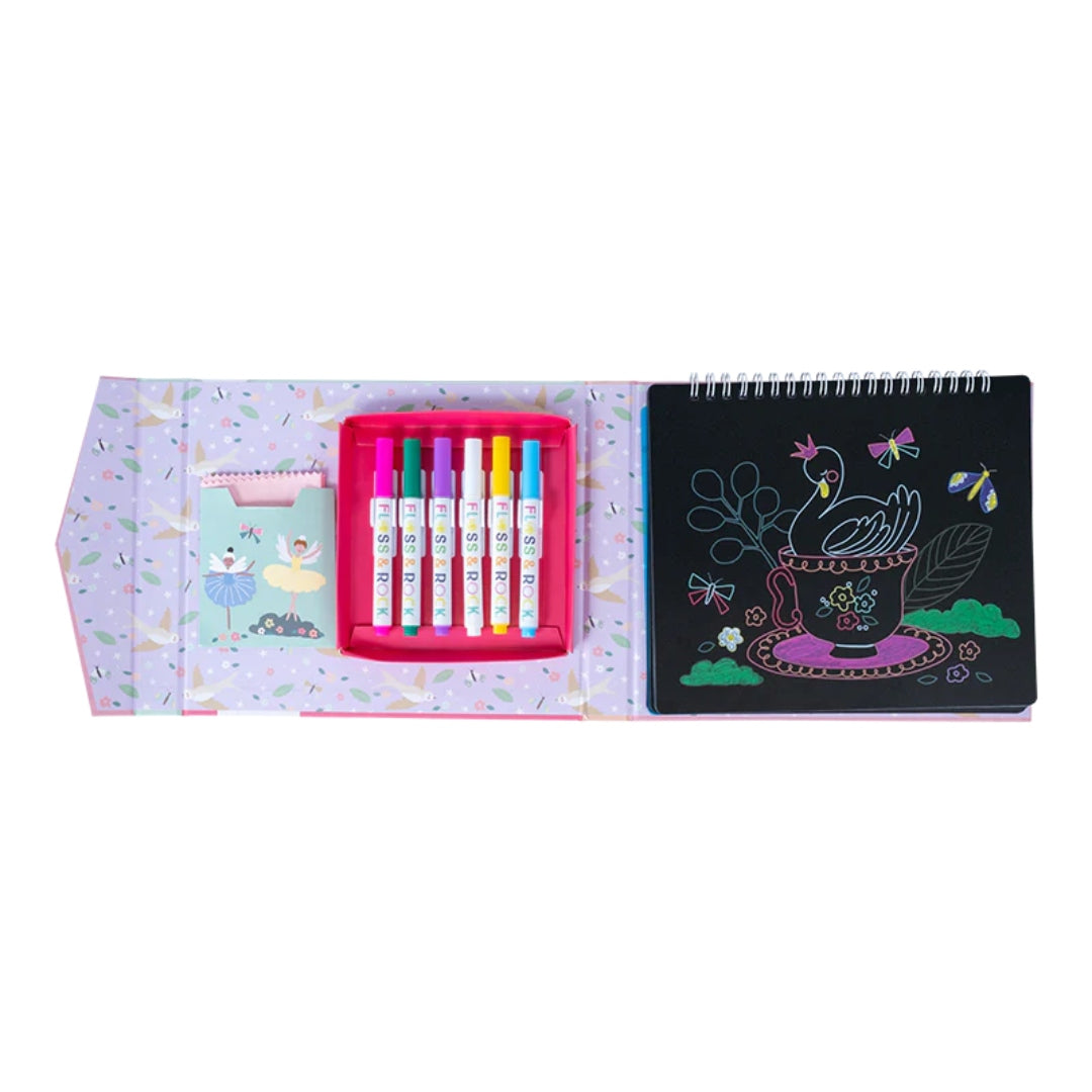 Floss &amp; Rock Chalkboard Sketchbook – Enchanted