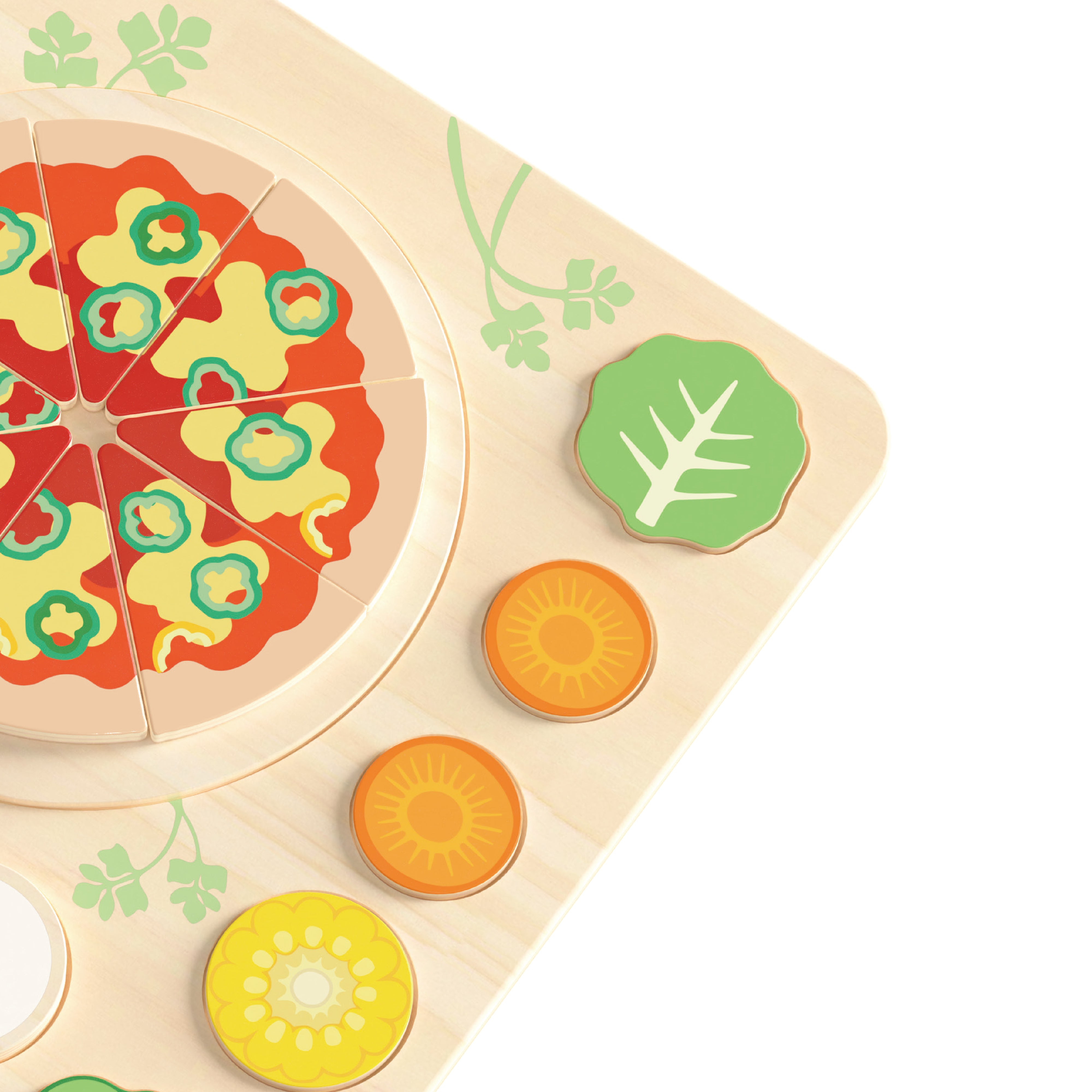 Classic World Wooden Puzzle – Pizza