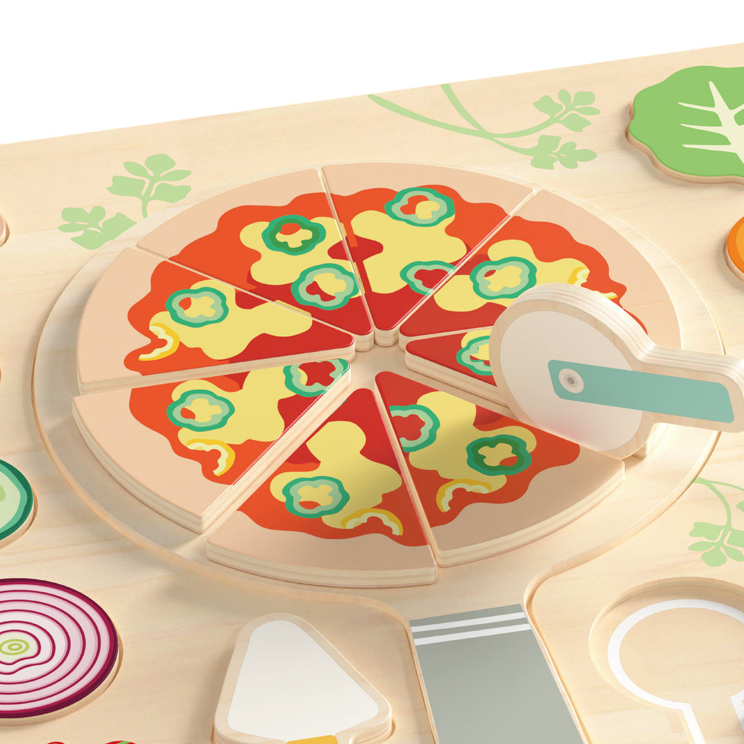 Classic World Wooden Puzzle – Pizza