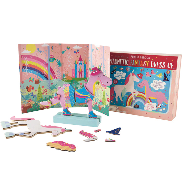 Floss &amp; Rock Wooden Magnetic Dress Up – Fantasy Pets