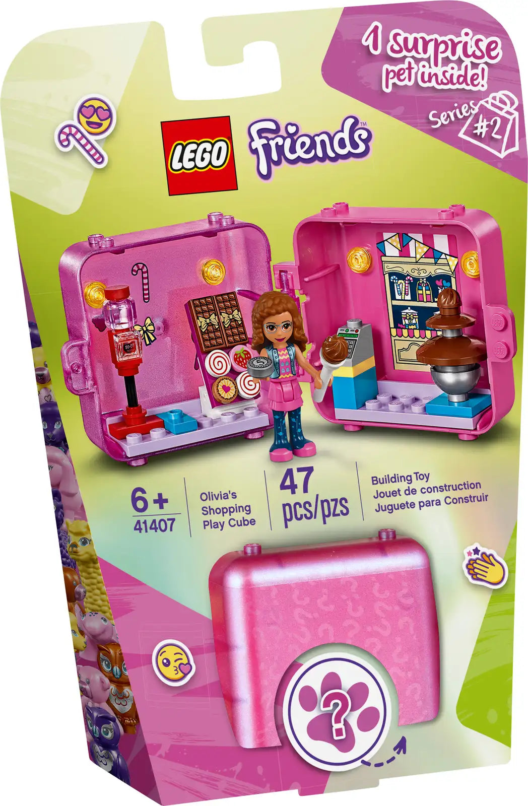 LEGO® Friends Olivia’s Shopping Play Cube | 41407