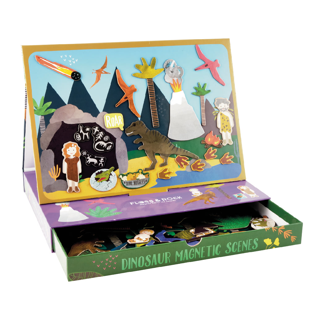 Floss & Rock Magnetic Play Scenes – Dinosaur