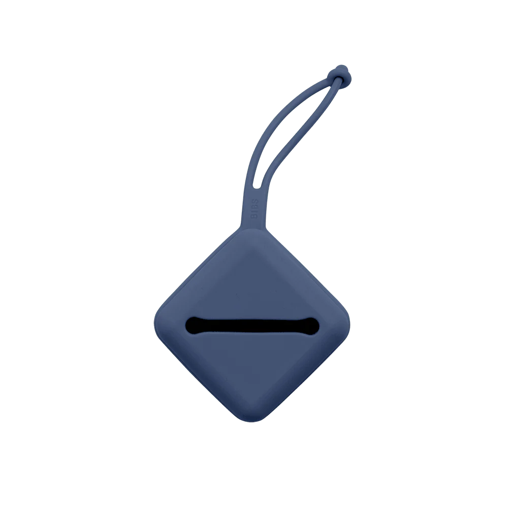 BIBS Pacifier Dummy Case – Steel Blue