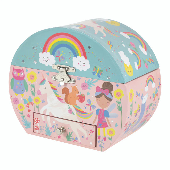 Floss &amp; Rock Musical Jewellery Box – Rainbow Fairy