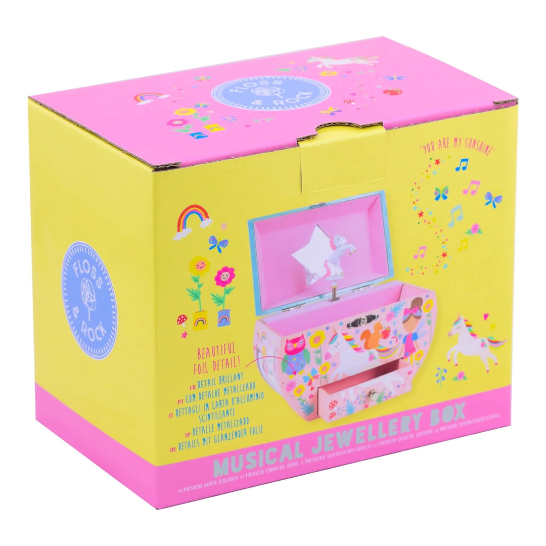 Floss &amp; Rock Musical Jewellery Box – Rainbow Fairy