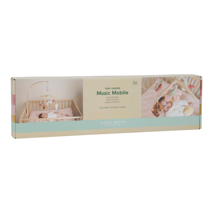 Little Dutch Wooden Musical Mobile – Fairy Garden