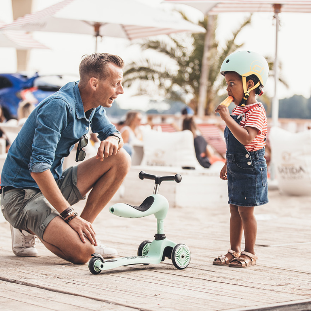 Scoot And Ride 2-in-1 Balance Bike & Scooter Highwaykick 1 – Kiwi