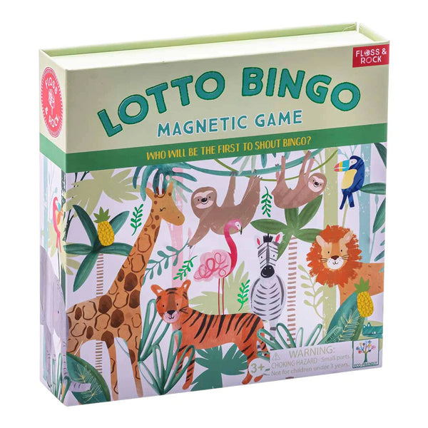 Floss & Rock Magnetic Lotto Bingo – Jungle