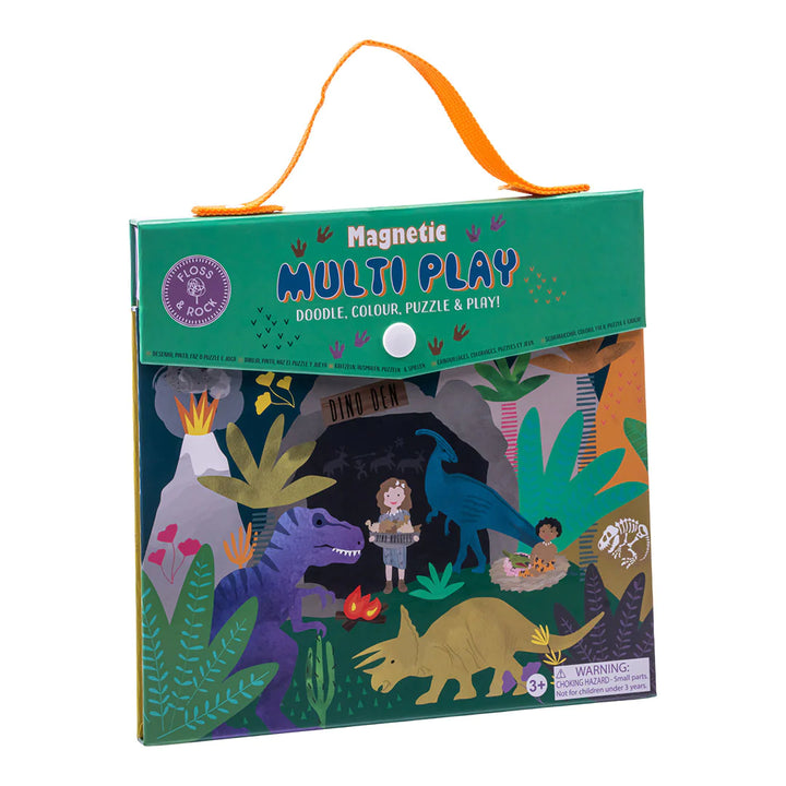 Floss &amp; Rock Magnetic Multi-Play Scene – Dinosaur
