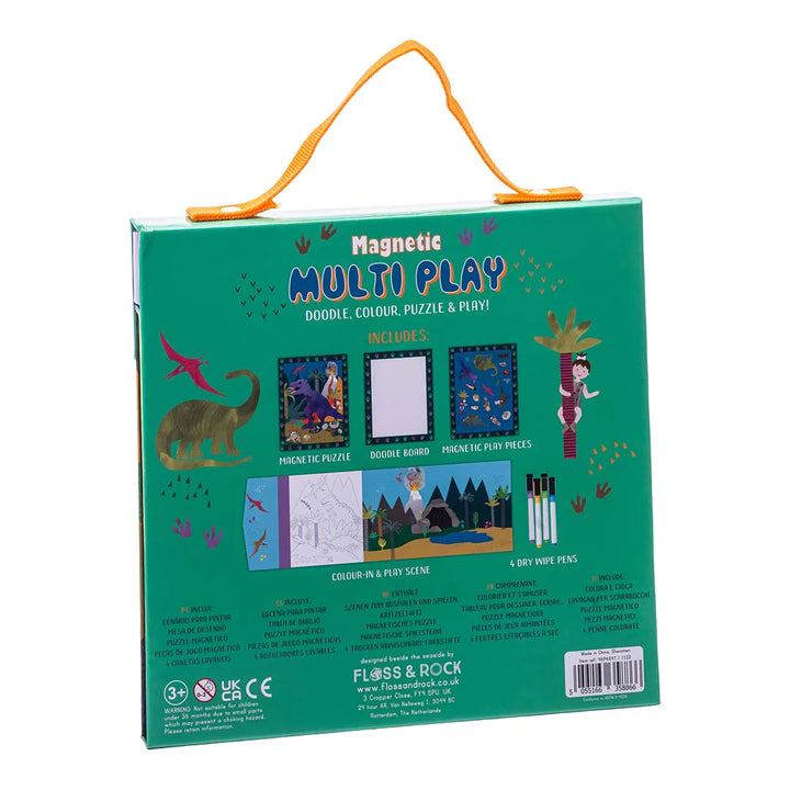 Floss &amp; Rock Magnetic Multi-Play Scene – Dinosaur