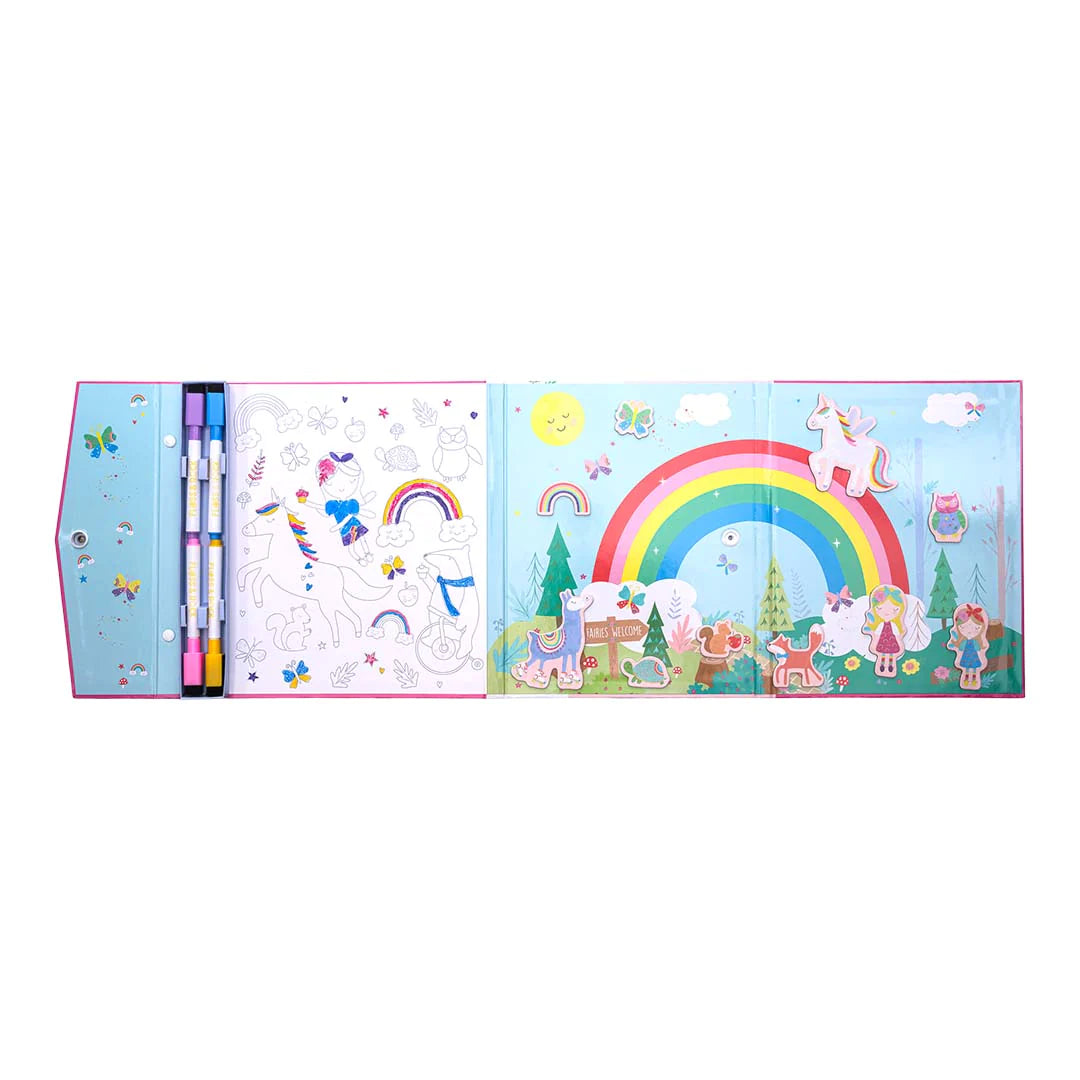 Floss &amp; Rock Magnetic Multi-Play Scene – Rainbow Fairy
