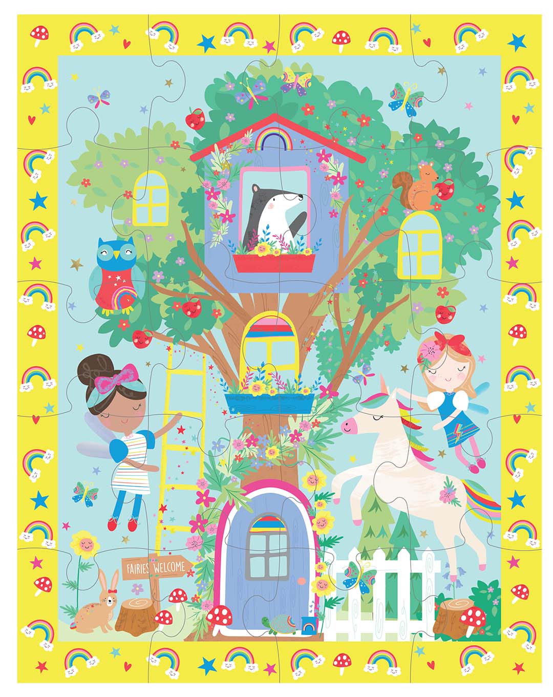 Floss &amp; Rock Magnetic Multi-Play Scene – Rainbow Fairy
