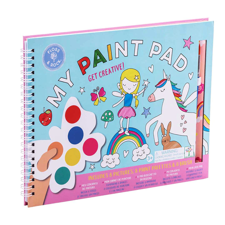 Floss &amp; Rock My Paint Pad – Rainbow Fairy