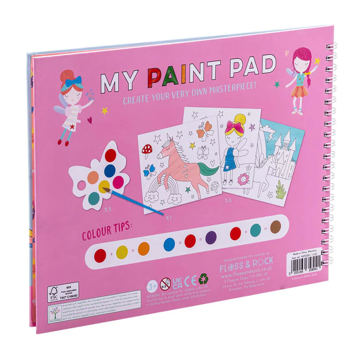 Floss &amp; Rock My Paint Pad – Rainbow Fairy