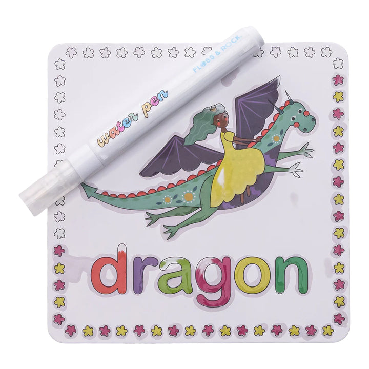 Floss &amp; Rock Magic Colour Changing Water Cards – Fairy Tale