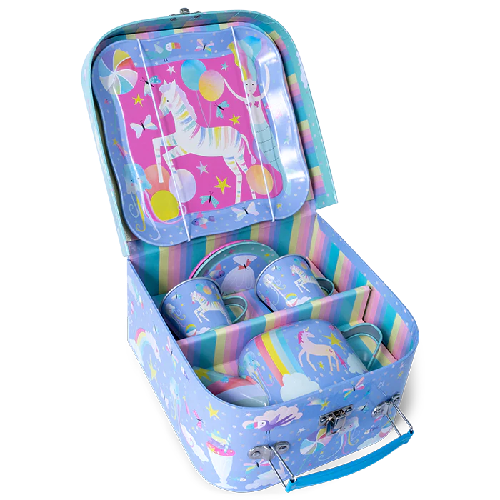 Floss &amp; Rock Tin Tea Set – Fantasy (7 Piece)