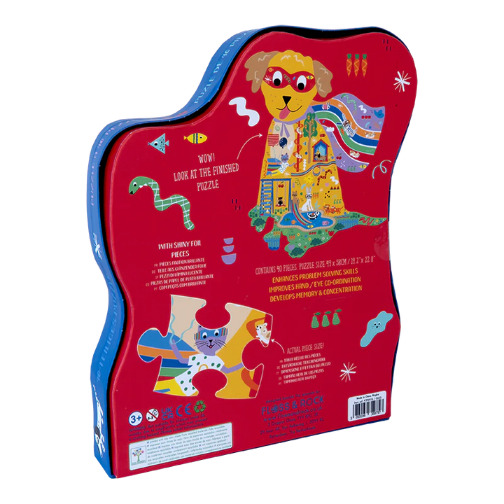 Floss &amp; Rock Pets Shaped Puzzle – 40 Piece