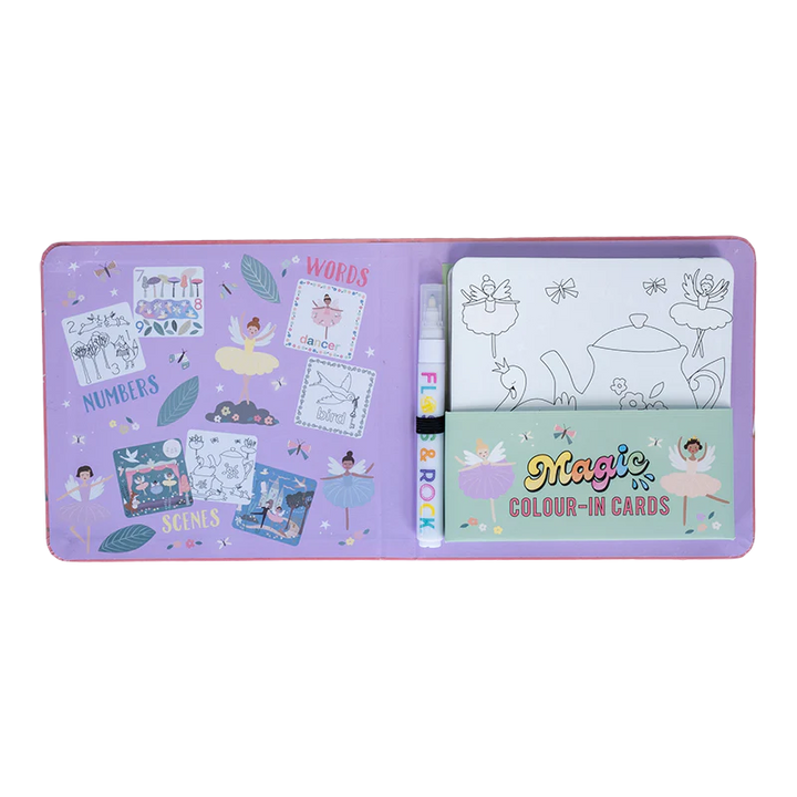 Floss &amp; Rock Magic Colour Changing Water Cards – Enchanted